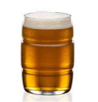 Barrel Beer Glass w/ Custom Logo