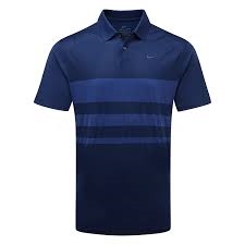 Nike Dri-FIT Vapor Men's Striped Golf Polo, Blue Void