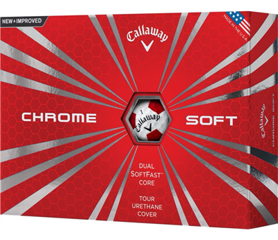 Callaway Chrome Soft 2018 Truvis Red Golf Balls