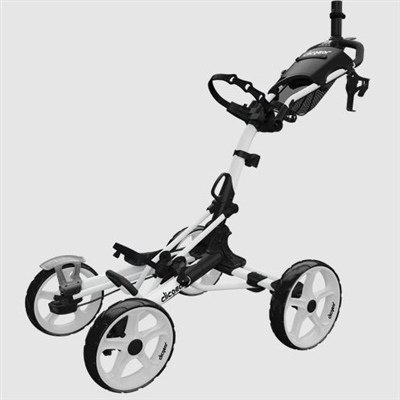 Clicgear Model 8.0+ Golf Push Cart, White