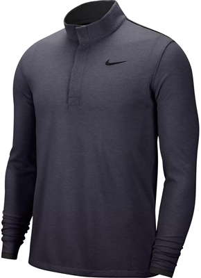 Nike Men's Dri-FIT Victory Â½ Zip, Dark Smoke Grey