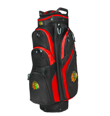 CaddyPro NHL Cart Bag, Chicago Blackhawks