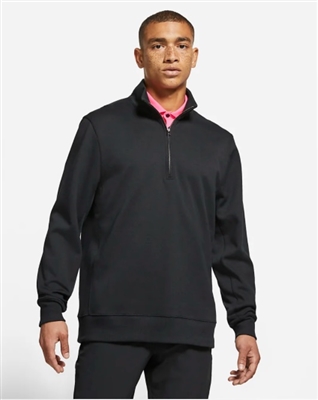 Nike Dri-FIT Player Men's 1/2-Zip Golf Top, Black