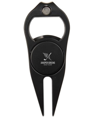 Custom Logo Bottle Opener Divot Tool with Ball Marker