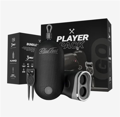 Custom Logo Blue Tees Player Pack Go Bundle, Black