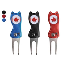 Custom Logo Fix It Divot Tool With Ball Marker