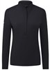 Custom Logo Women's Levelwear Dive Midlayer, Black