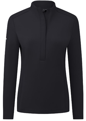 Custom Logo Women's Levelwear Dive Midlayer, Black
