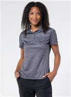 Custom Logo Women's Levelwear Graph Polo, Black