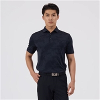 Custom Logo Men's Levelwear Onyx Polo, Black