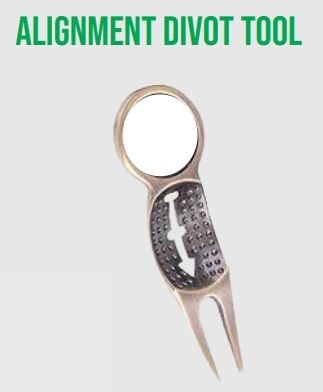Custom Logo Alignment Divot Tool