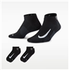 Nike Multiplier Golf Socks, Black, 2-Pack