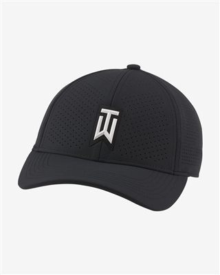 Tiger Woods Nike AeroBill Heritage86 Hat, Black