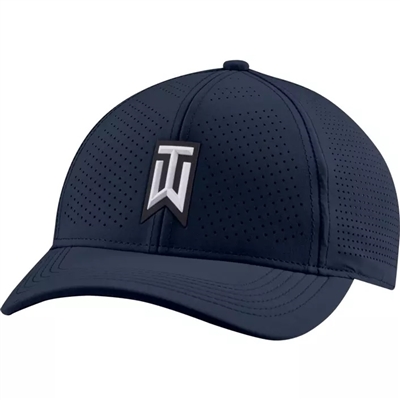 Tiger Woods Nike AeroBill Heritage86 Hat, Navy