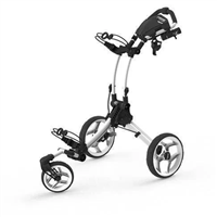 Clicgear Rovic RV1S 2.0 Golf Push Cart, White
