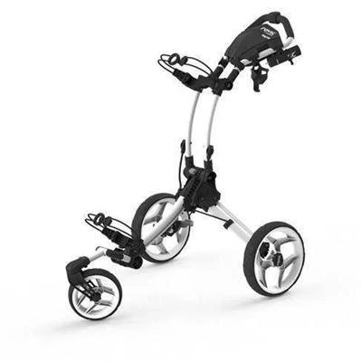Clicgear Rovic RV1S 2.0 Golf Push Cart, White