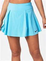 Nike Womenâ€™s Dri-Fit Advantage Skirt, Aqua - Large