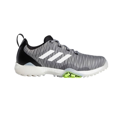 adidas Mens CodeChaos Golf Shoes, Grey/Cloud White/Black