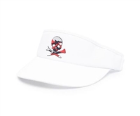 G/Fore Skull and Tees Visor, White