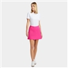 G/Fore Womenâ€™s Silky Tech Nylon A-Line Skort, Pink Sorbet