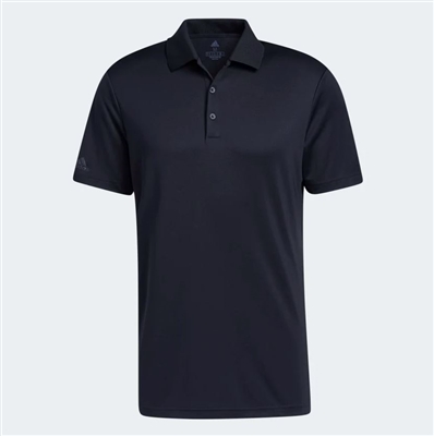 adidas Mens Performance Primegreen Polo, Black