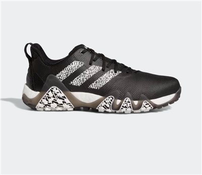 adidas Mens CodeChaos 22 Spikeless Shoe, Black/White