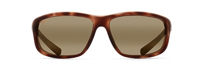 Maui Jim Spartan Reef Polarized Sunglasses - Matte Tortoise