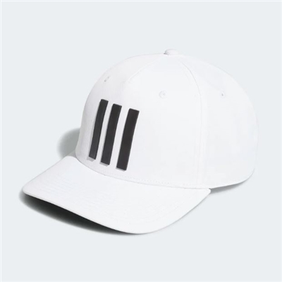 Adidas 3-Stripes Tour Hat, White