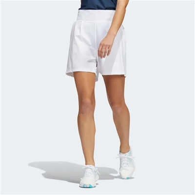 Adidas Go-To Pleated Shorts, White