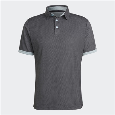 adidas Golf Ultimate365 EQT Two Tone Shirt, Black/Hazy Sky