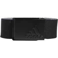 Adidas Golf Reversible Web Belt, Black / Grey