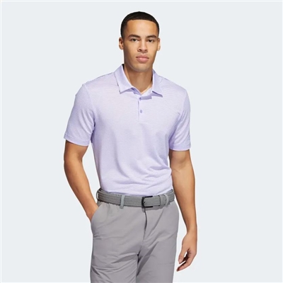 Adidas Ottoman Stripe Polo, Light Purple