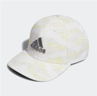 adidas Tour Print Hat, White