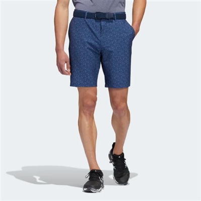 Adidas Men's Ultimate365 9â€ Printed Shorts, Navy
