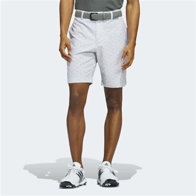 Adidas Men's Ultimate365 9â€ Printed Shorts, White
