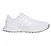 Adidas Men's S2G Leather Spikeless Golf Shoes, White/White