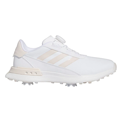 Adidas Womenâ€™s S2G BOA Golf Shoes, White/Beige