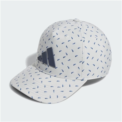 Adidas Tour Slice Print Hat, Silver