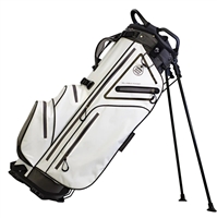 Club Champ Waterproof Stand Bag, White/Black