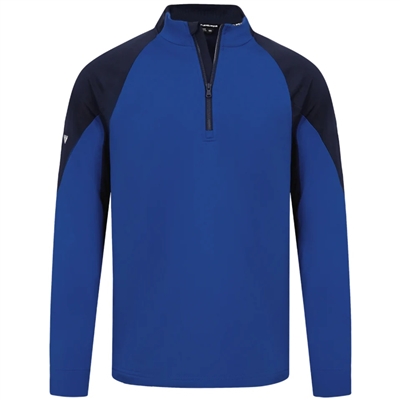 Levelwear Menâ€™s CL Logo Cadet Midlayer, Royal/Navy