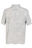 Levelwear Menâ€™s CL Logo - Onyx Polo, Cool Grey