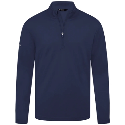 Levelwear Menâ€™s CL Logo - Heron Midlayer, Navy