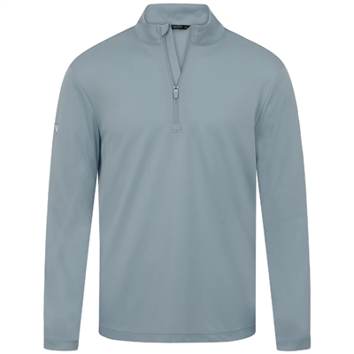 Levelwear Menâ€™s CL Logo - Heron Midlayer, Pebble
