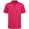 Levelwear Menâ€™s CL Logo - Grid Polo, Pink