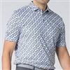 Levelwear Menâ€™s CL Logo - Sentry Polo, Navy