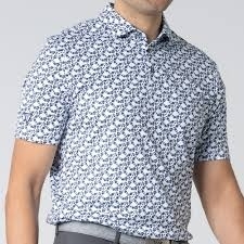 Levelwear Menâ€™s CL Logo - Sentry Polo, Navy