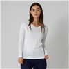 Levelwear CL Logo - Women's Skye Longsleeve, White