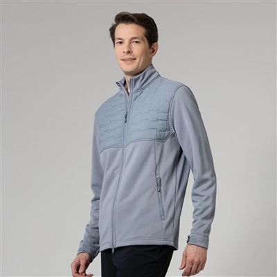 Levelwear Menâ€™s CL Logo - Control Jacket, Pebble