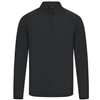 Levelwear Menâ€™s CL Logo - Power Midlayer, Black