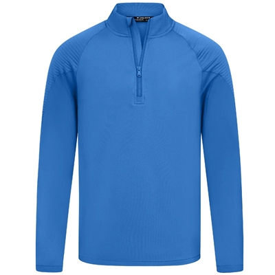 Levelwear Menâ€™s CL Logo - Power Polo, Blue Heron